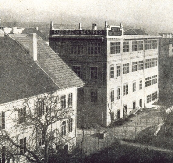 Certina's first watch factory