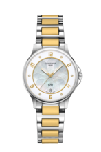 Women watch ∙ Quartz ∙ Mother of pearl ∙ PVD coating ∙ 316L stainless steel ∙ Diamond(s)  (C0392511211600)