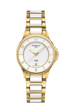 Women watch ∙ Quartz ∙ White ∙ PVD coating ∙ 316L stainless steel (C0392513301700)