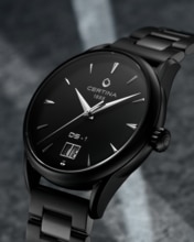 Men watch ∙ Automatic ∙ Black ∙ PVD coating ∙ 316L stainless steel - #3