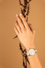 Women watch ∙ Quartz ∙ White ∙ PVD coating ∙ 316L stainless steel - #3