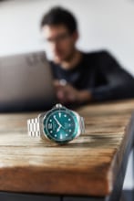 Men watch ∙ Quartz ∙ Green ∙ 316L stainless steel - #3