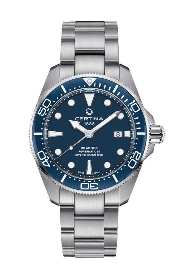 DS Action Diver 43mm Powermatic 80 Automatic Blue 316L stainless steel 43mm - #0