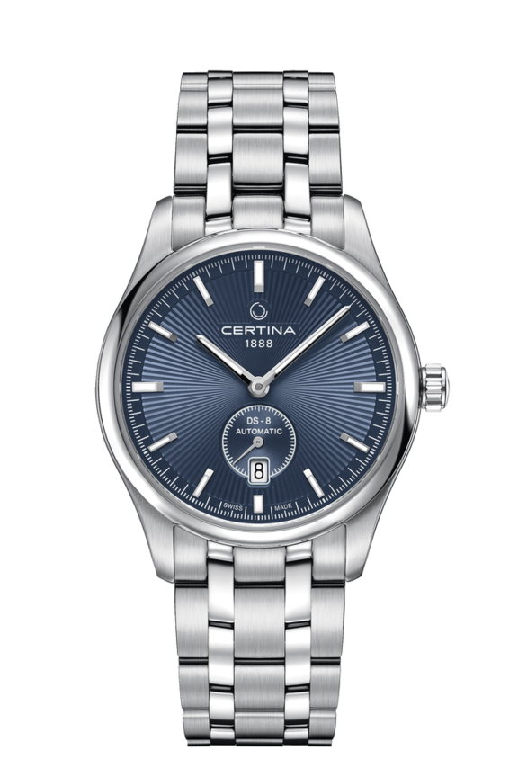 DS-8 Small Second Automatic Blue 316L stainless steel 40mm - #0