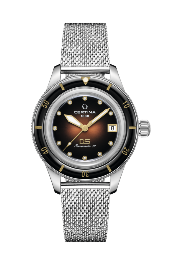 Women watch ∙ Automatic ∙ Brown ∙ 316L stainless steel (C0362071129600)