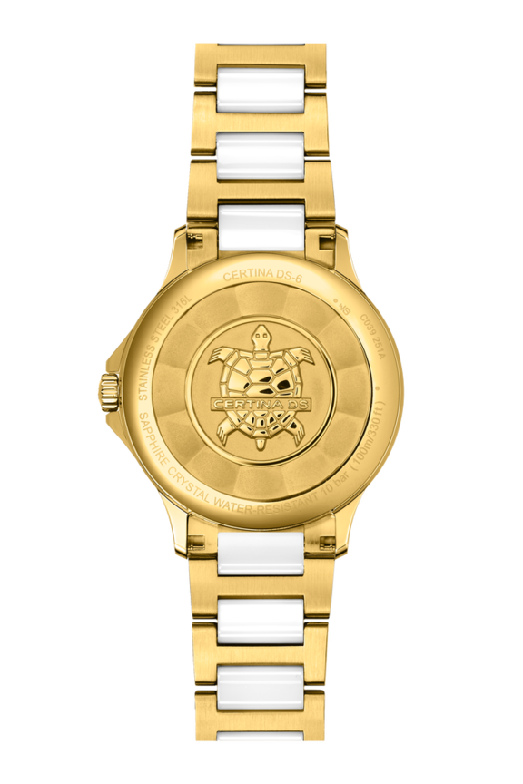 Women watch ∙ Quartz ∙ White ∙ PVD coating ∙ 316L stainless steel - #4