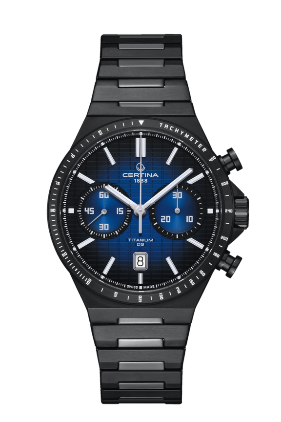 Men watch ∙ Automatic ∙ Blue ∙ PVD coating ∙ Titanium (C0434274404100)