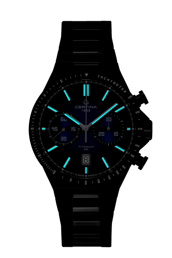 Men watch ∙ Automatic ∙ Blue ∙ PVD coating ∙ Titanium - #2