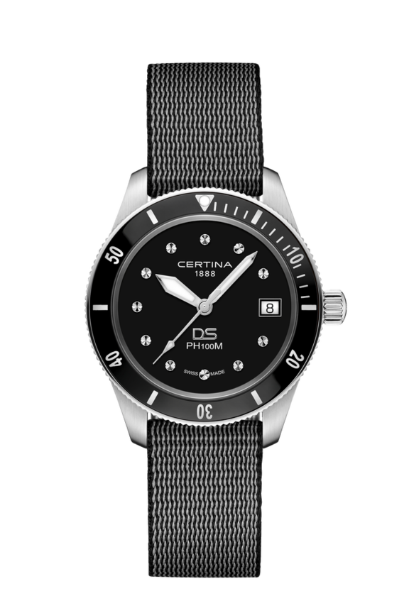 Women watch ∙ Quartz ∙ Black ∙ 316L stainless steel (C0442101805100)