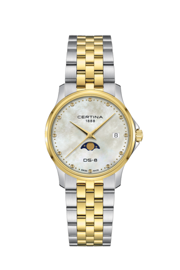 Women watch ∙ Quartz ∙ Mother of pearl ∙ PVD coating ∙ 316L stainless steel (C0452232211100)