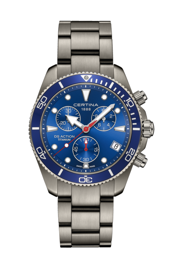 Men watch ∙ Quartz ∙ Blue ∙ Titanium (C0484174404100)
