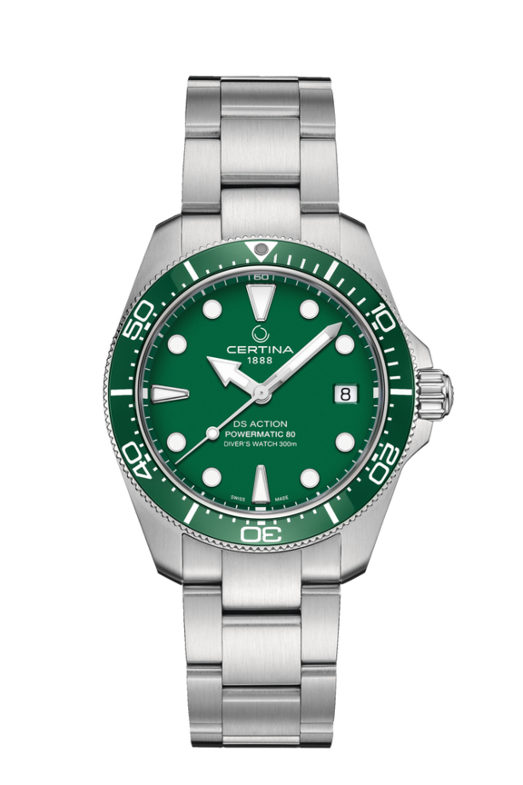 Men watch ∙ Automatic ∙ Green ∙ 316L stainless steel (C0488071109100)