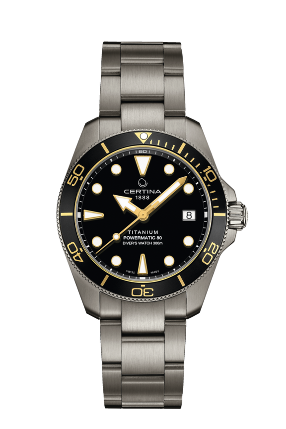 Men watch ∙ Automatic ∙ Black ∙ Titanium (C0488074405100)