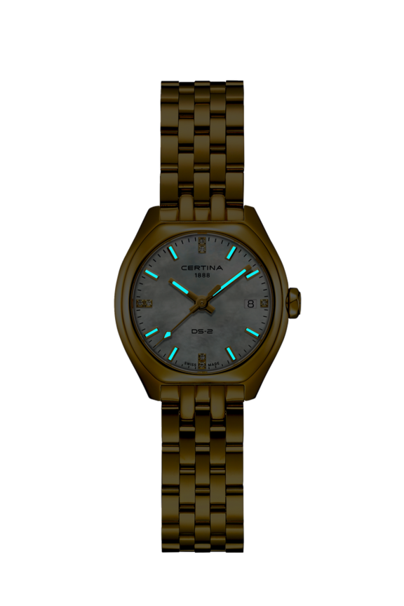 Women watch ∙ Quartz ∙ Mother of pearl ∙ PVD coating ∙ 316L stainless steel - #2