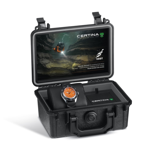 Men watch ∙ Automatic ∙ Orange ∙ 316L stainless steel - #8