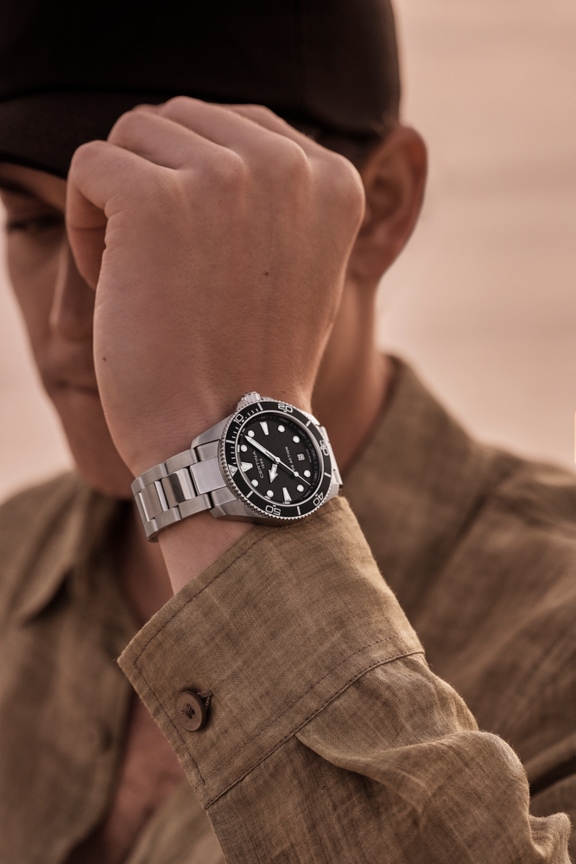 Men watch ∙ Quartz ∙ Black ∙ 316L stainless steel - #3