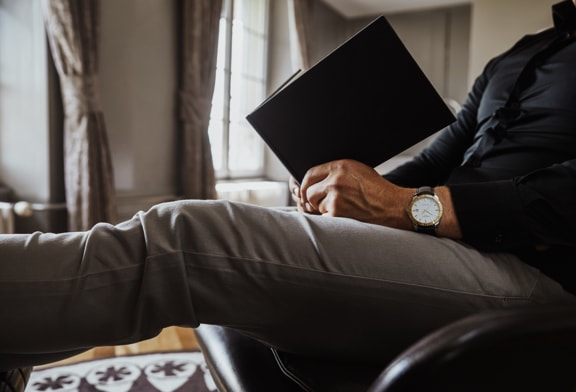 Men watch ∙ Quartz ∙ White ∙ 316L stainless steel - #3