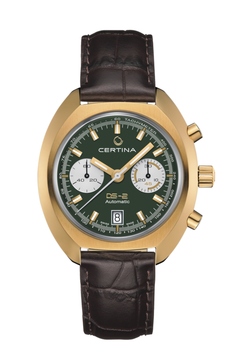 Men watch ∙ Automatic ∙ Green ∙ PVD coating ∙ 316L stainless steel (C0244623609100)