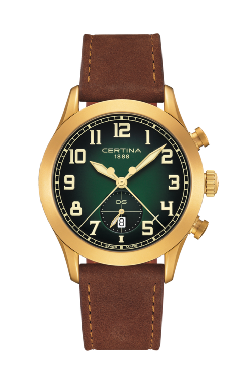 Men watch ∙ Quartz ∙ Green ∙ PVD coating ∙ 316L stainless steel (C0246173609200)