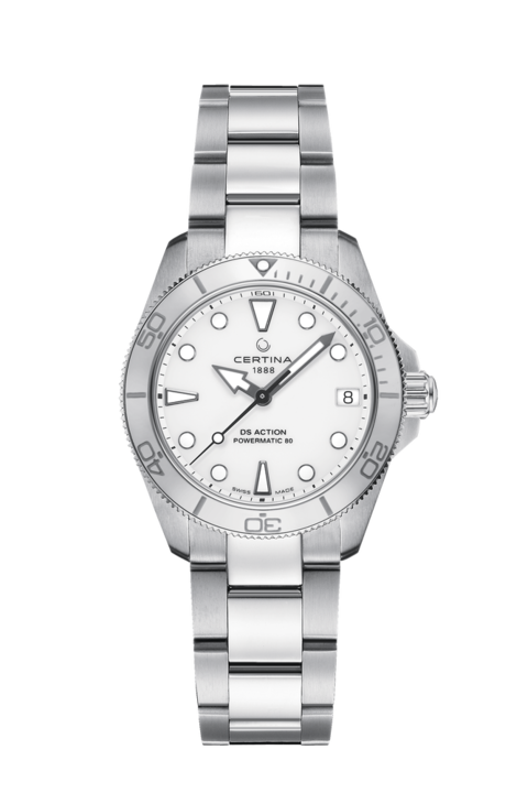 Women watch ∙ Automatic ∙ White ∙ 316L stainless steel (C0320071101100)