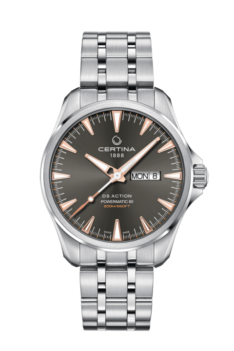 Men watch ∙ Automatic ∙ Grey ∙ 316L stainless steel (C0324301108101)