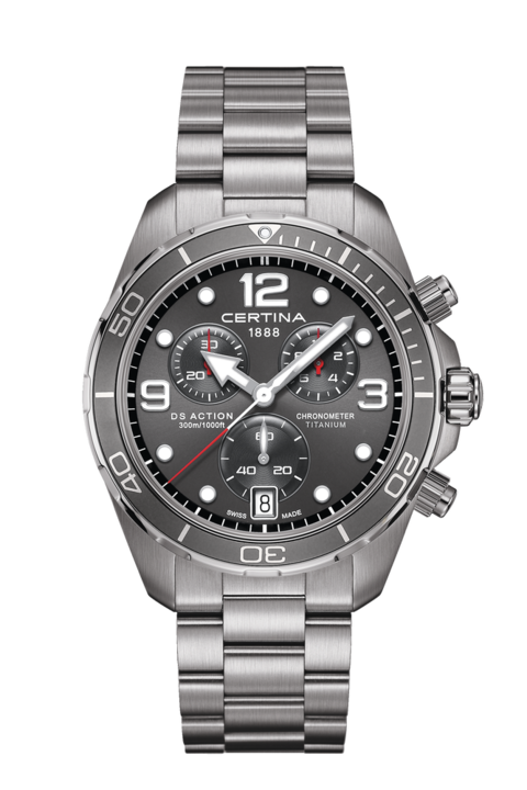 Men watch ∙ Quartz ∙ Grey ∙ Titanium (C0324344408700)