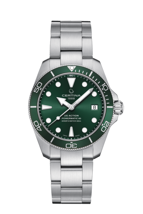 Unisex watch ∙ Automatic ∙ Green ∙ 316L stainless steel (C0328071109100)