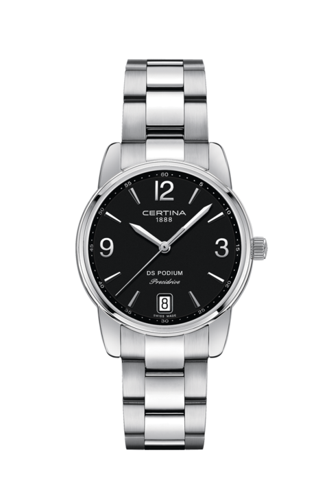 Women watch ∙ Quartz ∙ Black ∙ 316L stainless steel (C0342101105700)