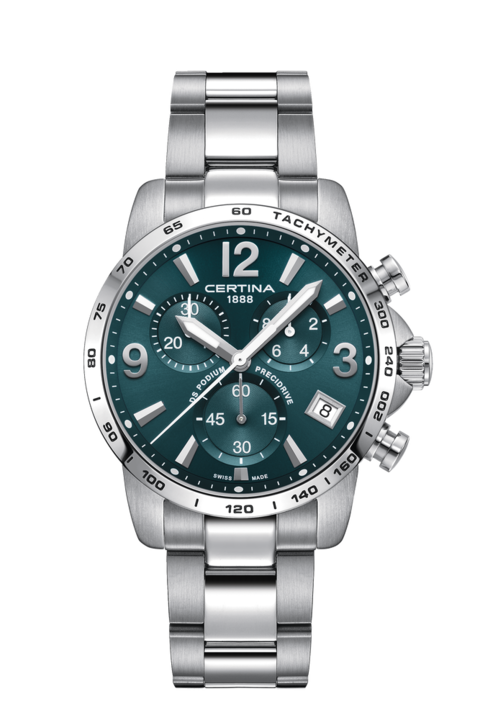 Men watch ∙ Quartz ∙ Green ∙ 316L stainless steel (C0344171109700)