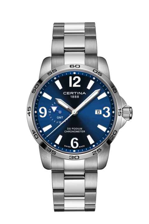 Men watch ∙ Quartz ∙ Blue ∙ 316L stainless steel (C0344551104000)