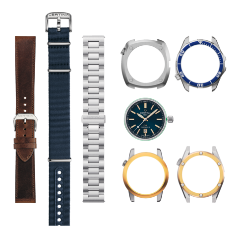 Men watch ∙ Automatic ∙ Blue ∙ 316L stainless steel (C0414071904101)