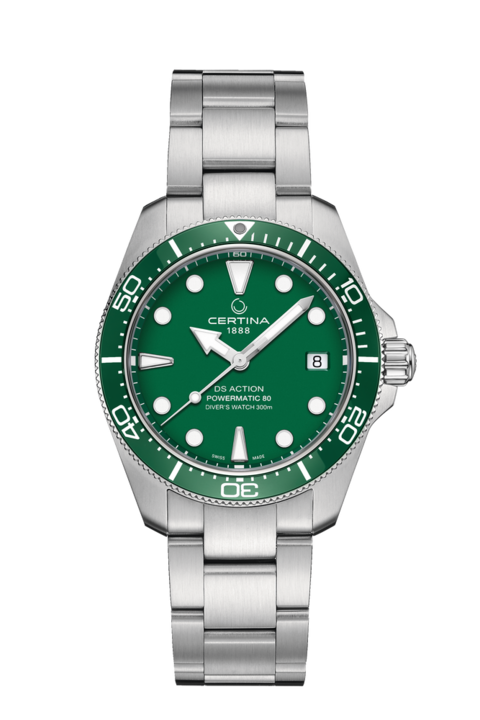 Men watch ∙ Automatic ∙ Green ∙ 316L stainless steel (C0488071109100)