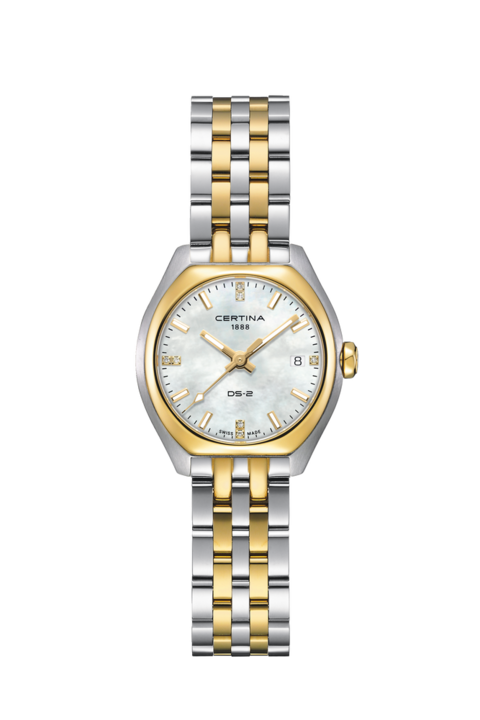Women watch ∙ Quartz ∙ Mother of pearl ∙ PVD coating ∙ 316L stainless steel (C0492102211600)