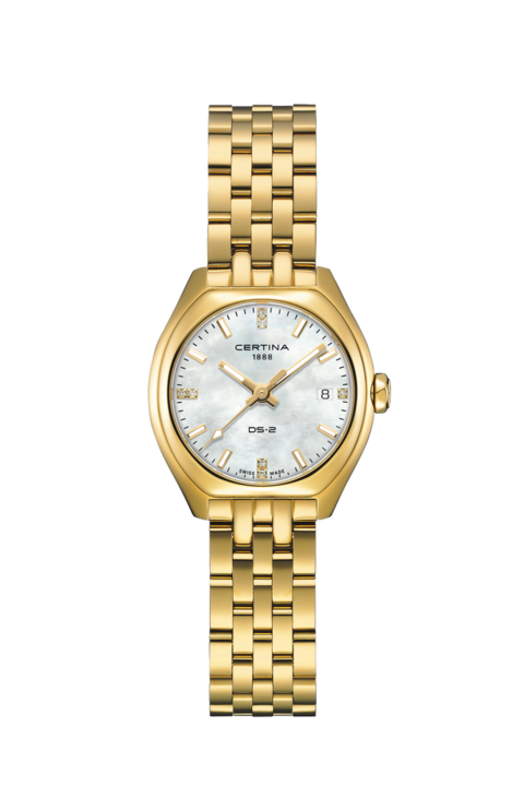 Women watch ∙ Quartz ∙ Mother of pearl ∙ PVD coating ∙ 316L stainless steel (C0492103311600)