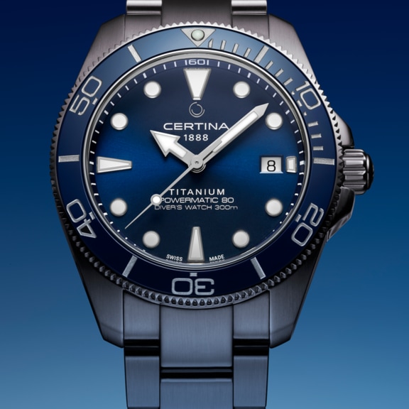 Men watch ∙ Automatic ∙ Blue ∙ Titanium - #3