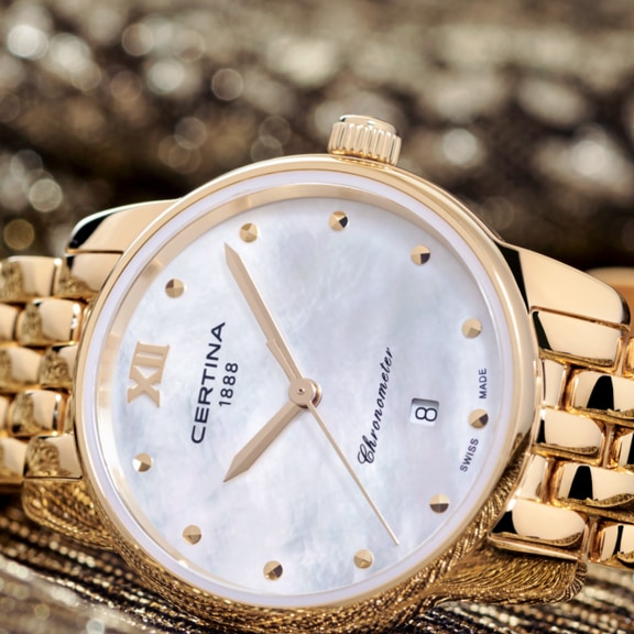 Women watch ∙ Quartz ∙ Mother of pearl ∙ PVD coating ∙ 316L stainless steel - #3