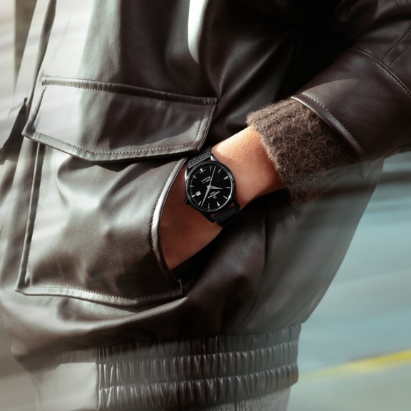 Men watch ∙ Automatic ∙ Black ∙ PVD coating ∙ 316L stainless steel - #3