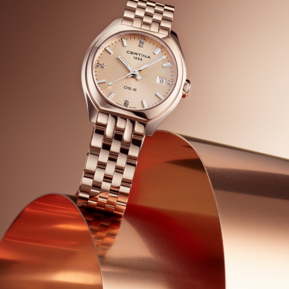 Women watch ∙ Quartz ∙ Champagne/Golden ∙ PVD coating ∙ 316L stainless steel - #3