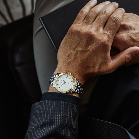 Men watch ∙ Quartz ∙ White ∙ 316L stainless steel - #3