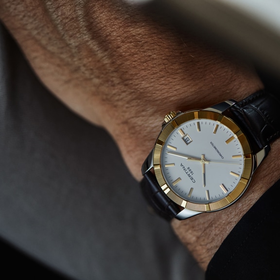 Men watch ∙ Quartz ∙ White ∙ 316L stainless steel - #3