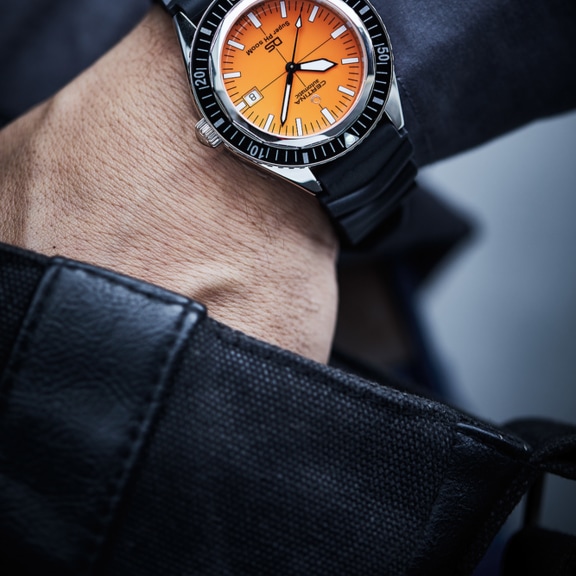 Men watch ∙ Automatic ∙ Orange ∙ 316L stainless steel - #3