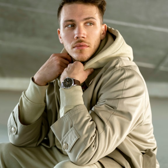 Men watch ∙ Automatic ∙ Brown ∙ 316L stainless steel - #3