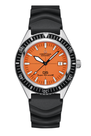 Men watch ∙ Automatic ∙ Orange ∙ 316L stainless steel (C0374071728010)