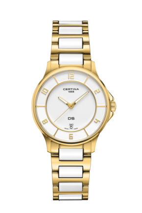 Women watch ∙ Quartz ∙ White ∙ PVD coating ∙ 316L stainless steel (C0392513301700)
