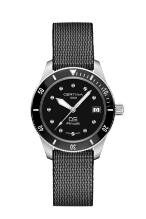 Women watch ∙ Quartz ∙ Black ∙ 316L stainless steel (C0442101805100)